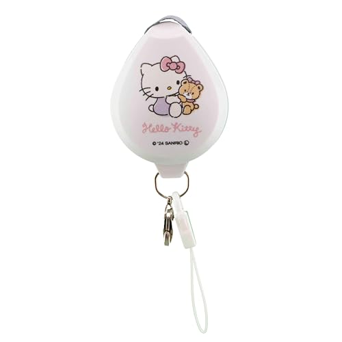 ハローキティ 収納式ネックストラップ DECO PUTIT ハローキティ 収納式ネックストラップ DECO PUTIT ハローキティ